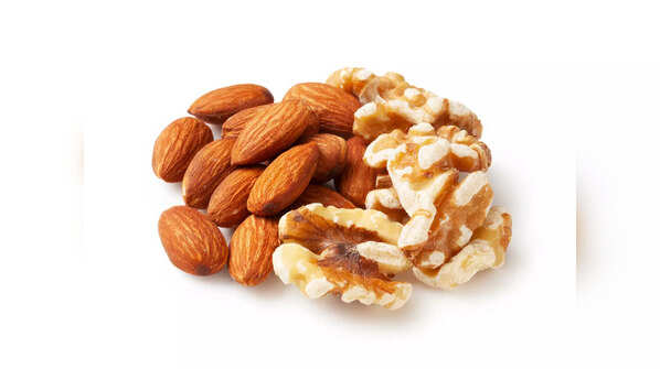 Walnuts plus almonds