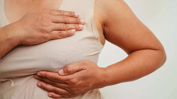 Changes in breast size or shape