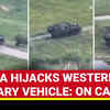 Article image for: BIG! Russia Hijacks Western Armed Vehicle In STUNNING Offensive; Released Video | Watch