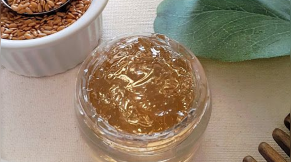 Flaxseed hair mask