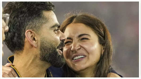 Virat Kohli, Anushka Sharma, and RCB’s first-ever IPL trophy