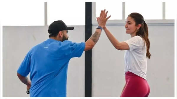 The couple that plays together