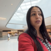 ​Shopping alone without her boys