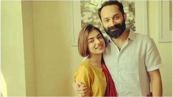 Fahadh Faasil and Nazriya