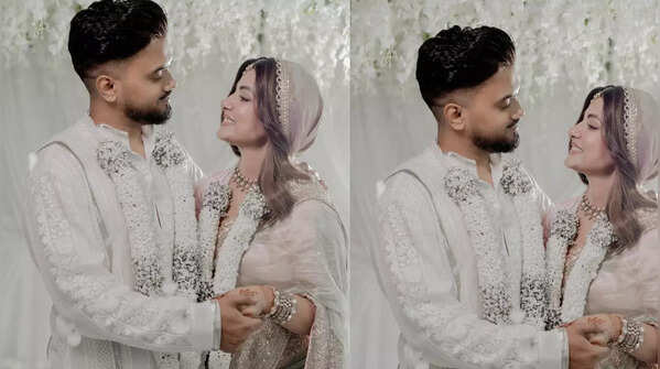Hina Khan and Rocky Jaiswal get married