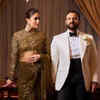 The gilded gold saree