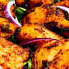Air-fried masala fish