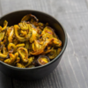 Karela stir-fry 