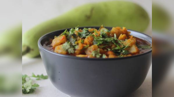 Lauki tamatar curry
