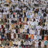 Sea of devotees offered Eid prayers in Jaipur