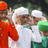 Children in tricolour attire offered Eid prayers 