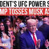 Article image for: Trump Enters To Thunderous Applause At <i class="tbold">ufc</i>, Breaks Tradition Amid Musk Feud
