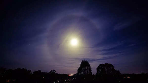 What’s the folklore behind moon halos