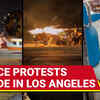 Article image for: US Mob Goes Berserk At Anti-ICE Riots: Cops Shot With Fireworks | Dramatic Videos Show LA Mayhem