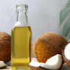 Sugar scrub and coconut oil