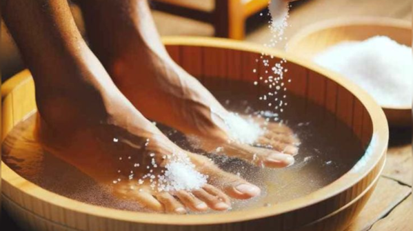 Saltwater soak