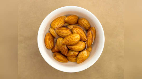 Soaked almonds