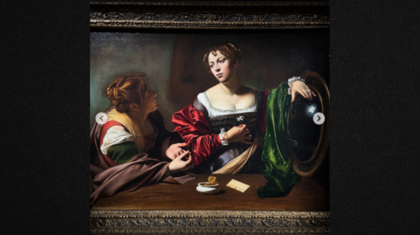 ‘Martha and Mary Magdalene’ by Caravaggio