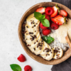 Gulkand banana chia bowl