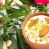 Almond and cardamom shake