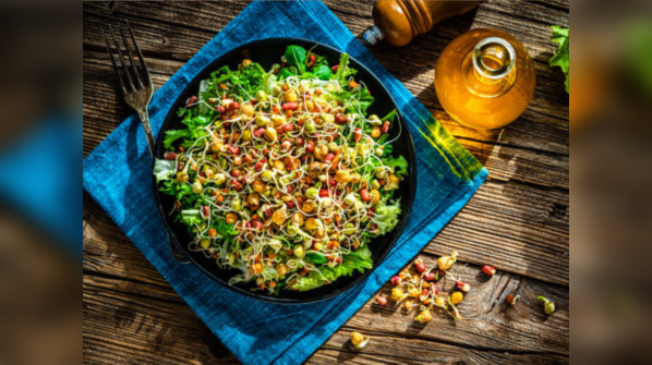 Masala sprouts bowl