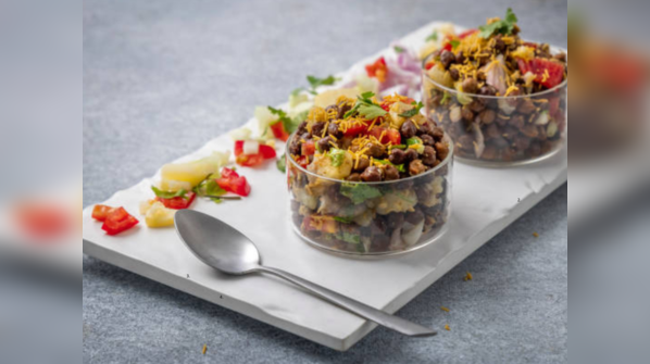 Chana salad with a twist