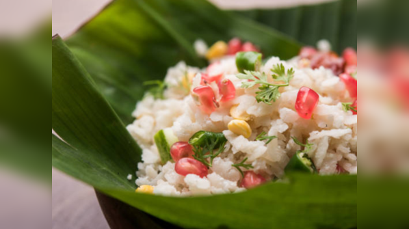 Kokum-infused rice salad