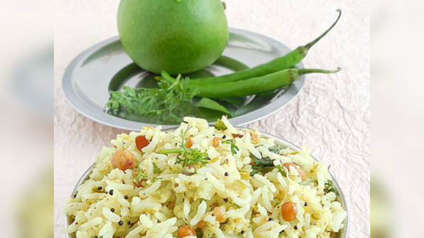 Raw mango rice