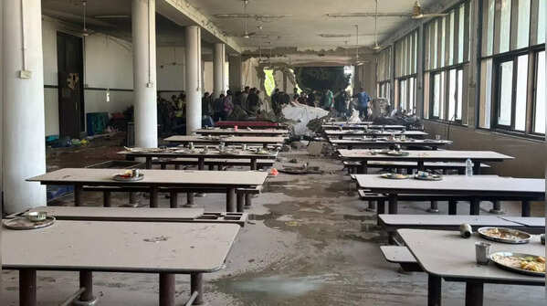 Crash left hostel in ruins
