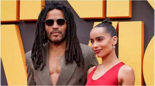 Lenny Kravitz and Zoë Kravitz