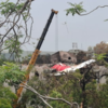 Air India Ahmedabad Plane Crash Live: Following the crash of Air India Flight AI171, the crashed plane is being removed using a crane