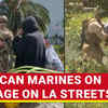 Article image for: U.S. Marines Storm LA Streets; Black Military Veteran Detained | War On Civilians Amid ICE Fire?