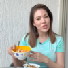 Her quick snack