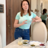 Her elaborated meal