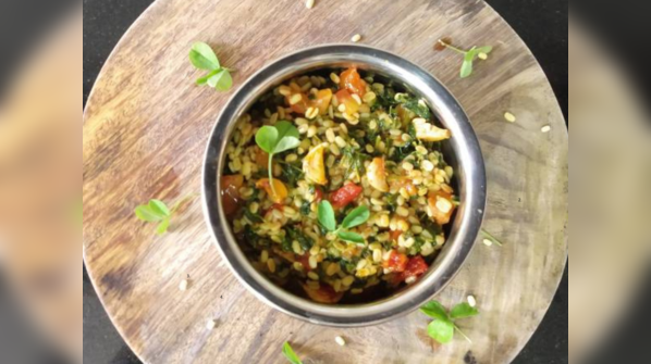 Sprouted khichdi