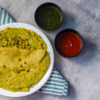 Sprouted moong chilla 