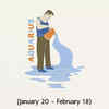 ​  Aquarius (January 20 &ndash; February 18)