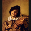 ‘Boy Playing a Violin’