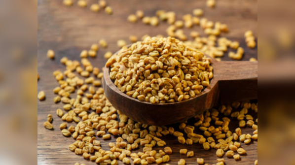 Methi (fenugreek leaves)