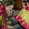 Convert the dupatta into a saree pallu or cape