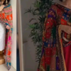 Mirror work dupatta