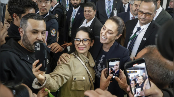 Mexican President connects with the public at G7 Summit