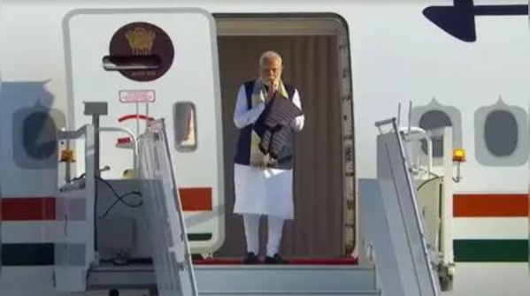 PM Modi arrives in Kananaskis