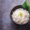 Coconut rice with curry leaves