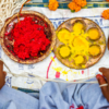 Blessings with the red colour 