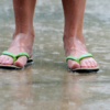 1. Choose monsoon-friendly footwear