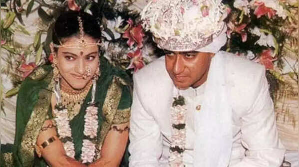 'Kajol and Ajay's wedding bells'