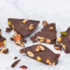 Dark chocolate with nuts