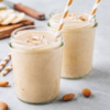 Almond milk smoothie