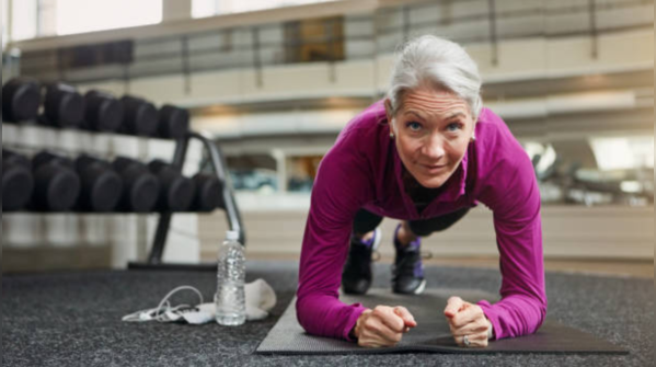 Post-workout push-ups